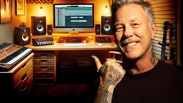 JAMES HETFIELD VERTELT OVER HET MAKEN VAN EEN PLAAT IN ZIJN THUISSTUDIO #METALLICA