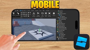 How to Make ROBLOX GAMES on Mobile | Get Roblox Studio on iOS & Android