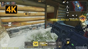 Black OPS 4 Reloaded Hardpoint 🔥 Insane Multiplayer Gameplay in 4K | COD Mobile