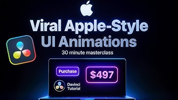 How To Make Apple Style 3D Animations In DaVinci Resolve