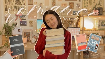 my favourite love stories with *no spice* part 2 🎀🤍🦢 more romance book recommendations