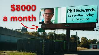 I bought a billboard to explain billboards