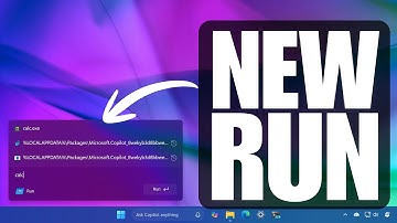 First Look! Windows 11 New Run Dialog with Modern Design (ENABLE STEPS)