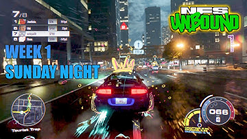 NFS Unbound Week 1 Sunday Night Time Career Mode Full Race Events Part 6