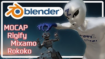 BLENDER MOCAP MASTERCLASS: Rigify Retargeting Workflow using Mixamo & Rokoko (FREE & EASY!)