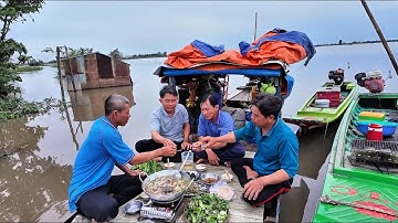 Tập 58. Đặc Sản Hến Xào Hành Lai Rai Trên Đồng Nước Nổi