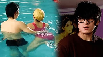 The wife cheats in secret, unaware her husband knows, and she ends up full of regret.