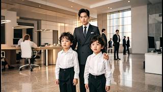 CEO never expects the two mini-versions of himself he kicked out are his own sons he's never met!