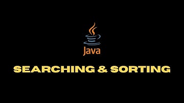 Searching and Sorting in Java Explained with Easy Examples  Binary Search & Bubble Sort Tutorial