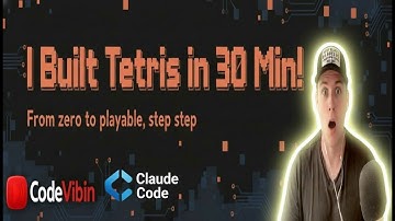 Claude Just Built a TETRIS GAME In Under 30 Minutes! Ai Vide Coding