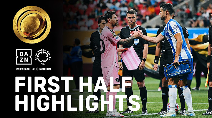 Lionel Messi & Inter Miami Trail FC Porto After Questionable PK | FIFA Club World Cup Highlights