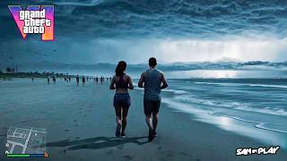 WORRYING! New GTA 6 GAMEPLAYS Go Viral on the INTERNET... - Made with AI Google VEO 3 #gta6