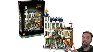 New LEGO Shopping Street Modular Building official reveal! 3456 pcs $250 #NotSponsored 11371