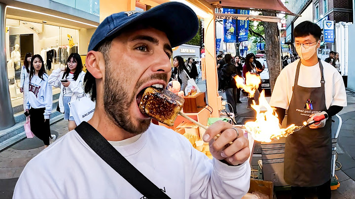 I flew to South Korea to eat food 🇰🇷