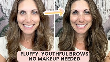 How to Get Fuller, Natural Brows Without Makeup (Even if You Have SUPER Thin Eyebrows)