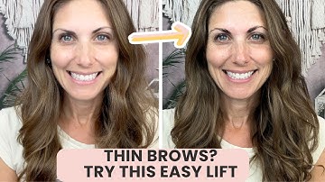How to Get Fluffy, Natural Brows Without Makeup (Even if You Have SUPER Thin Eyebrows)