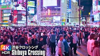 😆The Cold Can’t Stop Them! Shibuya Crossing Is on Fire!! in Shibuya Tokyo 2025 4kHDR