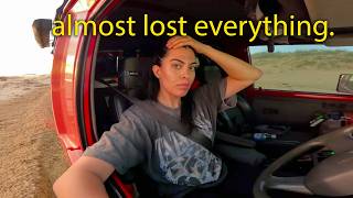 Truck Camping in Australia ended in Emergency Rescue