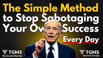 De eenvoudige methode om te stoppen met het saboteren van uw eigen succes