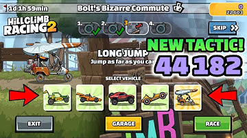 Hill Climb Racing 2 - 44182 (45,150) points in BOLT