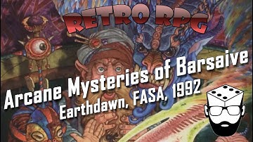 Arcane Mysteries of Barsaive (Earthdawn, FASA, 1997) | Retro RPG