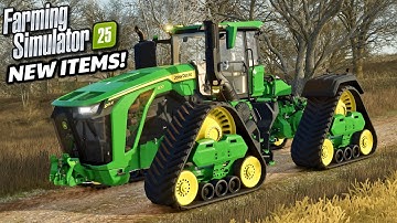 EVERYTHING NEW IN PATCH 1.15 (John Deere 9RX 830, Steiger Quadtrac, Patriot Sprayer, & More! | FS25
