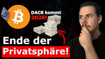 Krypto: DAC8 Regulierung 2026 & Fall der Haltefrist als nächstes?