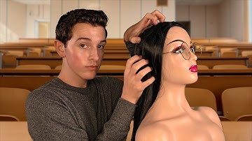 ASMR Scratching Your Head till it Hurts in Class