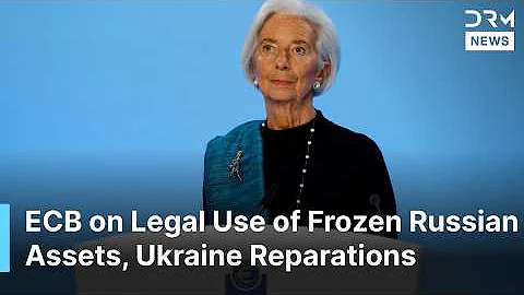 FULL Q&A: ECB on Legal Use of Russian Frozen Assets, Ukraine Reparations, Tariffs, Inflation | AF1N