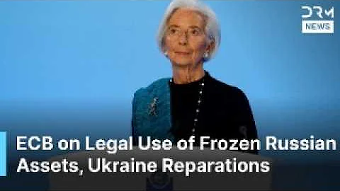 FULL Q&A: ECB on Legal Use of Russian Frozen Assets, Ukraine Reparations, Tariffs, Inflation | AF1N