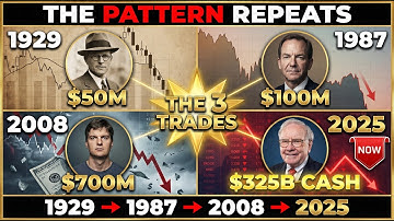 The 3 Trades Billionaires Make Before Every Crash - 1929, 1987, 2008, 2025