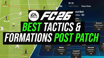 *POST PATCH* Best Formations & Tactics in FC 26