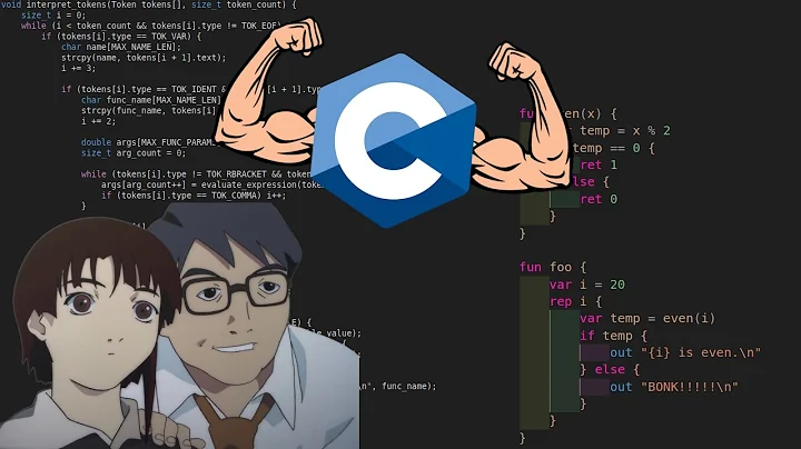 My own programming language in C