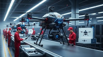 Inside the World’s Largest Drone Processing Factory | AI Production Lines