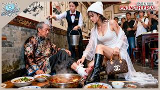 Waiter Laughed At Beggar Ordering Luxury Dishes—Shocked He Was A Billionaire Chairman In Disguise