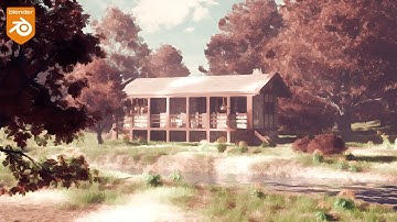 Making a Painterly Environment in Blender