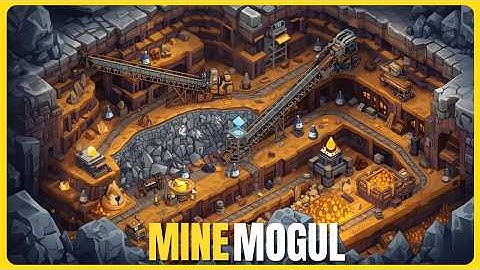 I Built the MOST EPIC Underground Factory in MineMogul Gameplay Ep1