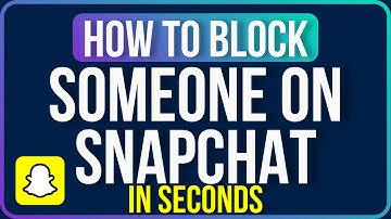 HOW TO BLOCK PEOPLE ON SNAPCHAT 2025 | How to Block Someone on Snapchat