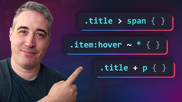 CSS Combinators you need to know (and a selector too)