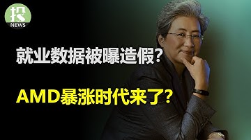 就业数据被曝造假？英伟达又被抛售！ AMD暴涨时代来了？ Meta发生剧变！