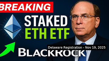 BlackRock Just Filed a Staked ETH ETF — The Most Bullish Ethereum News in Years