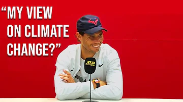 Nadal Being The Funniest Tennis Player Without Trying ● Rafa Nadal Funniest Moment ft. Roger Federer