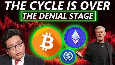 BITCOIN BULL RUN IS OVER