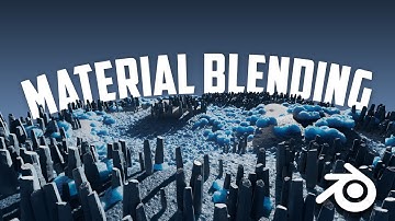 Material Blending in Blender (Beginner friendly)