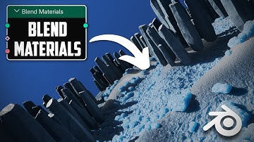 Material Blending in Blender (Beginner friendly)