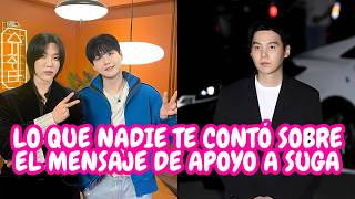 Un amigo de Suga de BTS envía un mensaje de apoyo en medio de su controversia por conducir ebrio