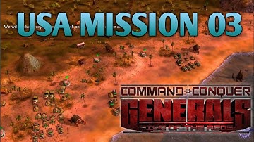 USA Mission 03 🔥 Rise of the Reds | C&C Generals Zero Hour