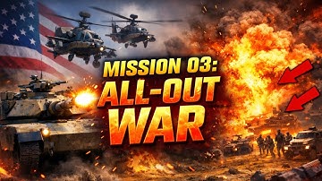 Command & Conquer Generals Zero Hour – USA Mission 03 | Rise of the Reds MOD Gameplay