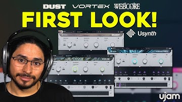 New Usynth DUST, WEBCORE, VORTEX | Creative Trio FIRST LOOK!