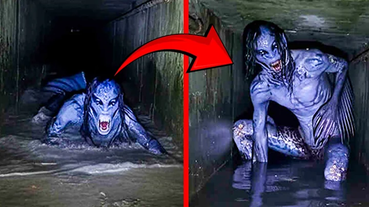 Man Investigates A Sewer Only To Find A VILE Creature Inside!